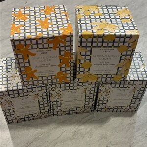 Beekman 1802 Whipped Body Cream Set - Ginger Cream, Almond Honey, Vanilla Woods